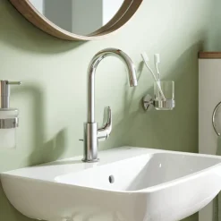 Grohe Wastafelmengkraan Swift L-size met Waste Chroom
