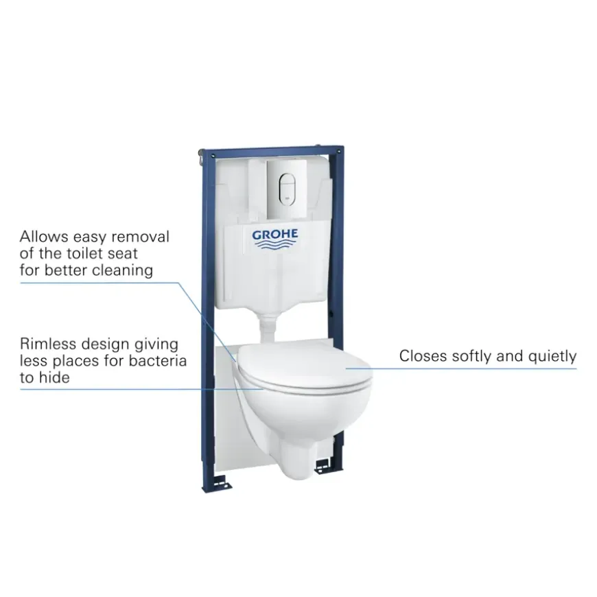 Grohe Wc-pack Bau Arena 4 in 1