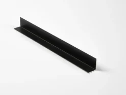 Grosfillex GX Wall aluminium afwerkprofiel zwart 260 cm