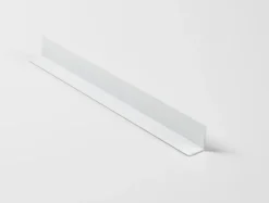 Grosfillex GX Wall aluminium afwerkprofiel wit 260 cm