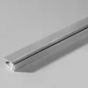 Wandpanelen|Kunststofprofielen > Grosfillex GX Wall begin-eindprofiel 260 cm metal aluminium