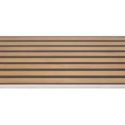 PVC Wandtegels & Panelen|Wandpanelen > Grosfillex lattenwand kunststof Element 3D Linio Bamboo 2.925m2