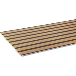 PVC Wandtegels & Panelen|Wandpanelen > Grosfillex lattenwand kunststof Element 3D Linio Bamboo 2.925m2