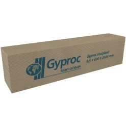 Gipsplaten > Gyproc gipsplaat stucplaat 40x200 cm dikte 0,95 cm (RK)