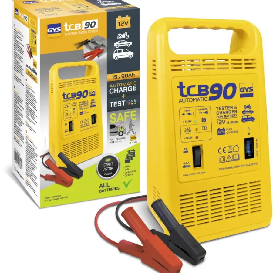 Overige Elektrisch Gereedschap Accessoires > GYS Acculader TCB 90 automatic