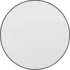 Haceka badkamerspiegel Deco mat zwart Ø 60 cm rond