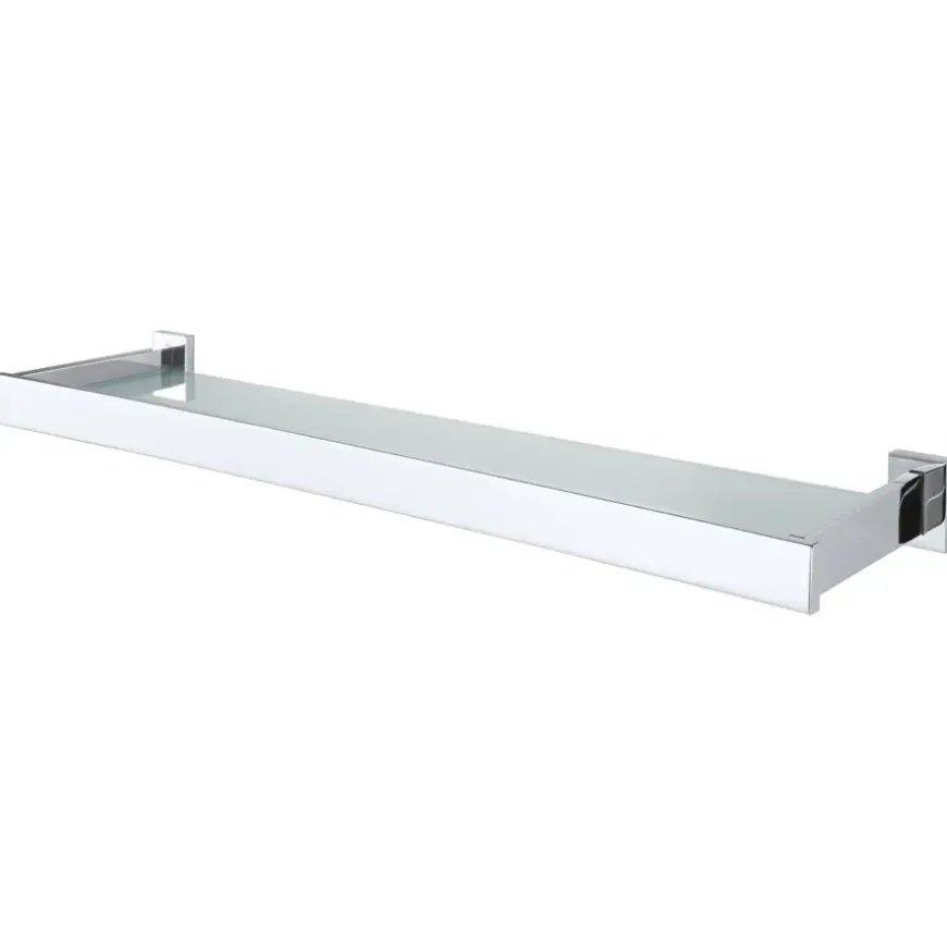 Haceka Edge planchet glas chroom 60 cm