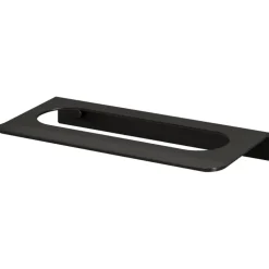 Haceka gastenhanddoekhouder Redefine aluminium mat zwart 25 cm