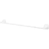 Haceka Kosmos enkele handdoekhouder mat wit metaal 61 cm