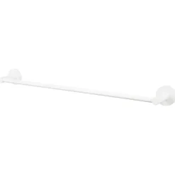 Haceka Kosmos enkele handdoekhouder mat wit metaal 61 cm