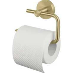 Haceka Kosmos toiletrolhouder zonder klep geborsteld goud