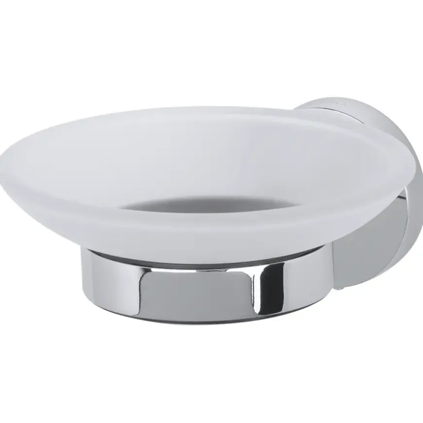 Haceka Kosmos zeephouder glas chroom