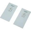 Haceka ophangset spiegel 2 stuks max. 9.6 kg 8 x 16 cm metaal