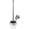 Haceka toiletborstelset Allure chroom keramiek