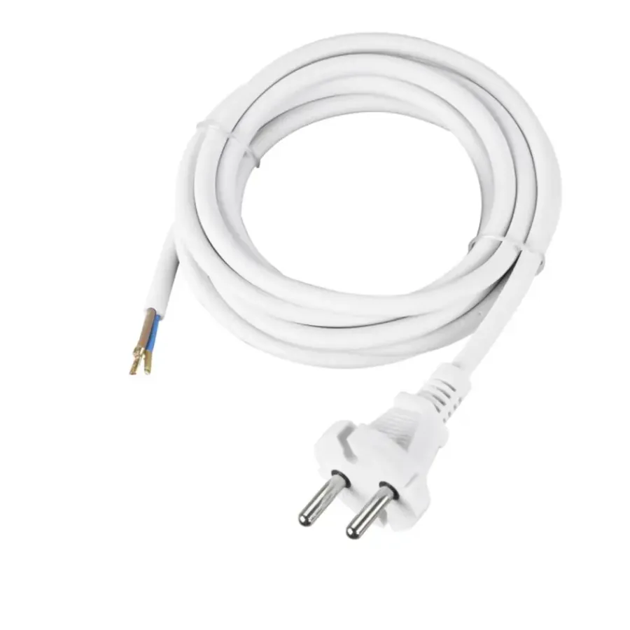 Verlengsnoeren > Handson aansluitsnoer wit 2x1.5 mm 2,5 meter