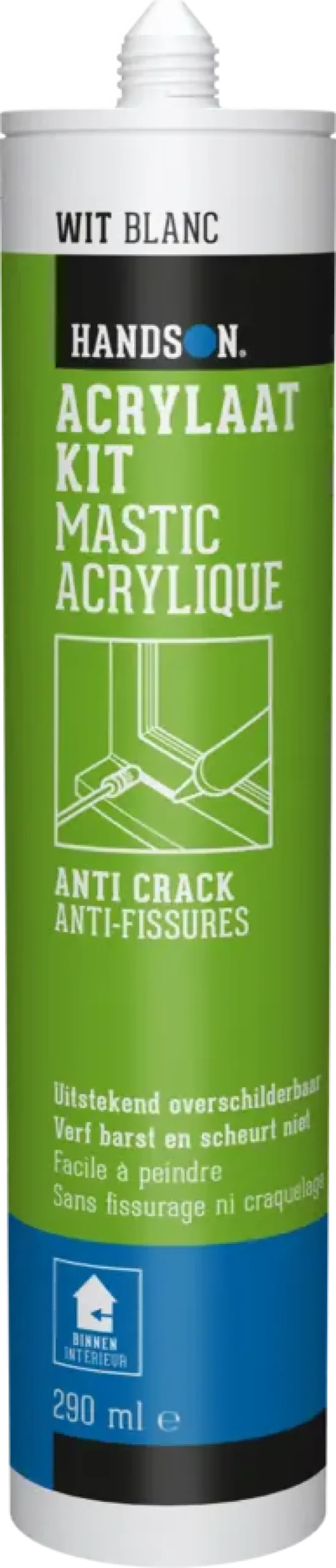Toebehoren En Benodigdheden > Handson acrylaatkit anti-crack 290 ml