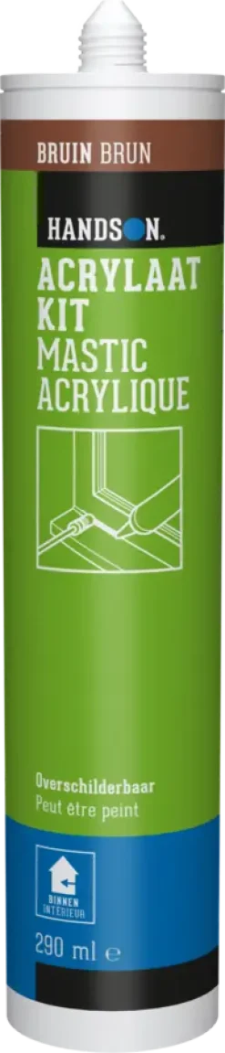 Toebehoren En Benodigdheden > Handson acrylaatkit bruin 290 ml