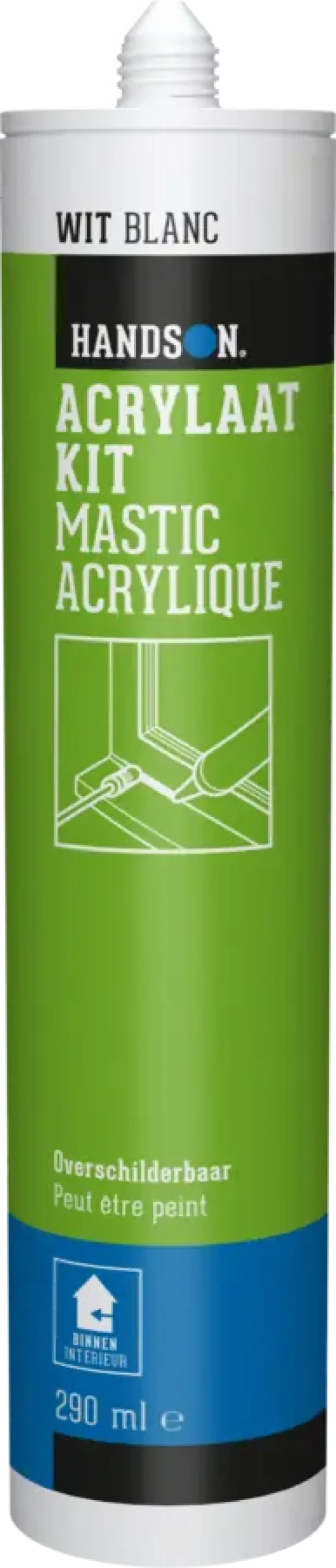 Toebehoren En Benodigdheden > Handson acrylaatkit wit 290 ml