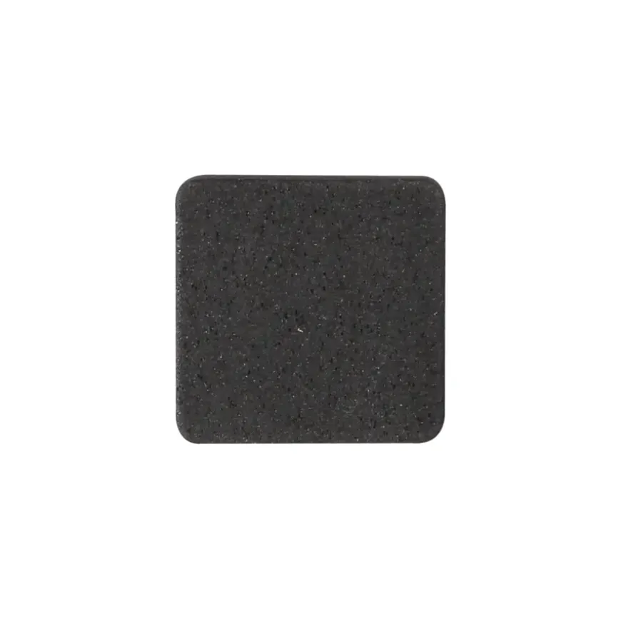 HANDSON anti slip rubber 25x25 mm zwart 9 stuks