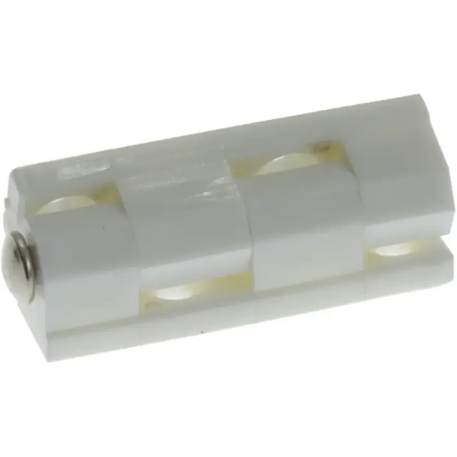 Scharnieren|Deurscharnieren > Handson Blokscharnier 44 mm wit gelakt - 4 stuks