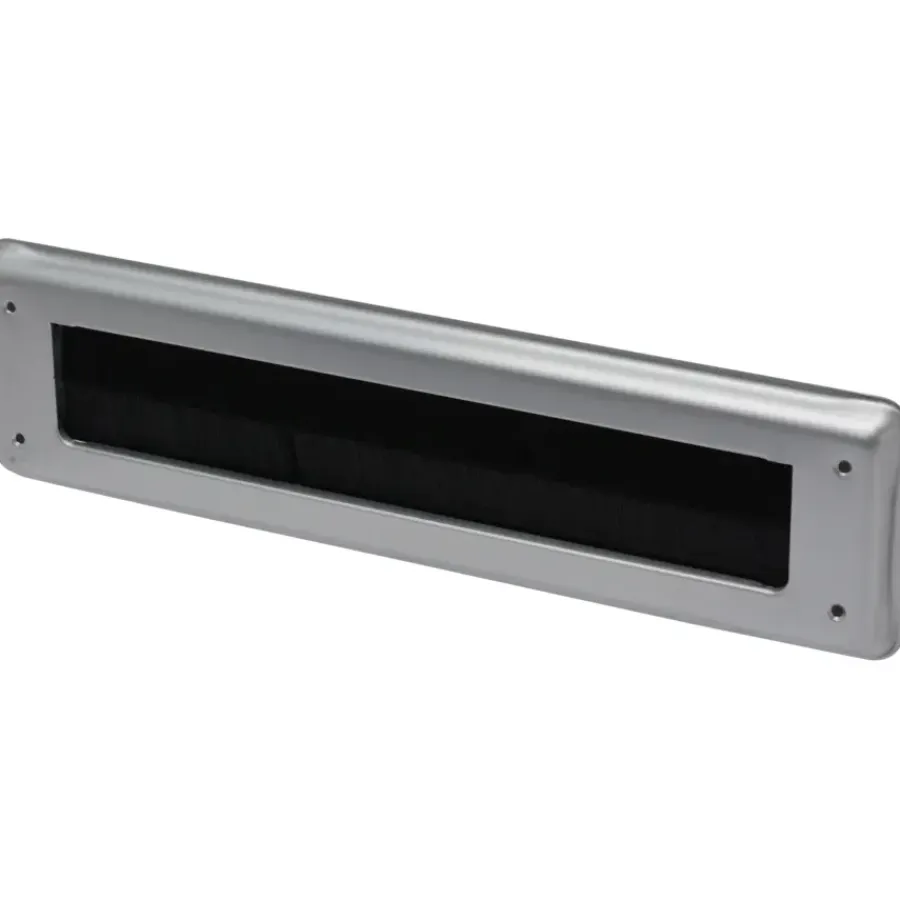 Brievenbussen|Brievenbussen > Handson brievenbus borstel aluminium