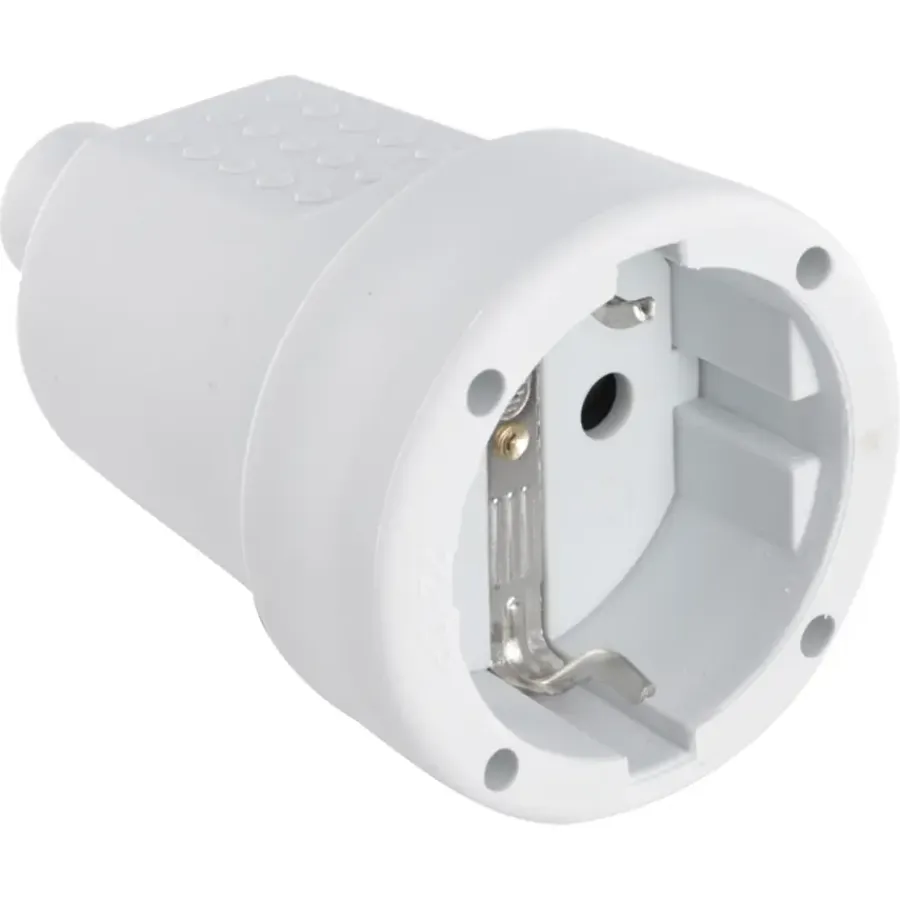Stekkers > Geen Handson contrastekker PVC grijs