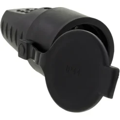 Stekkers > Geen Handson contrastekker rubber zwart