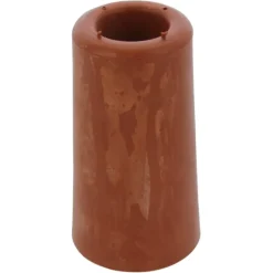 Deurstoppers|Deur Accessoires > Handson deurbuffer rood 75 mm