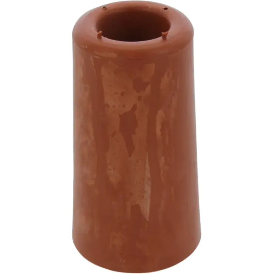 Deurstoppers|Deur Accessoires > Handson deurbuffer rood 75 mm