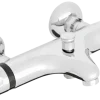 Handson Diane thermostatische badkraan met omstelling chroom 15cm
