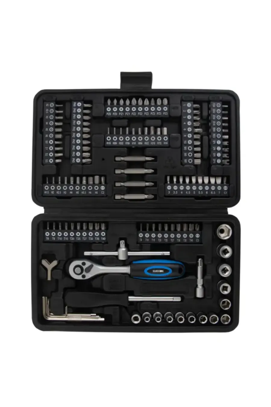Sleutels- En Doppensets > Handson doppen en bitset 130-delig