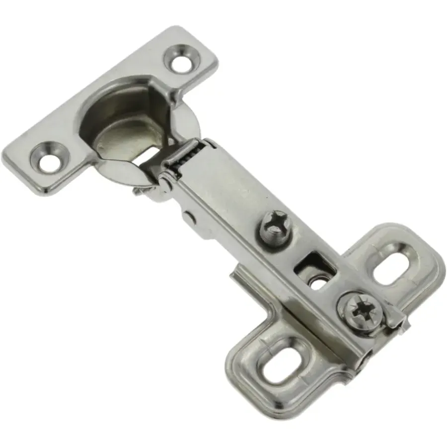 Scharnieren|Deurscharnieren > Handson Inboorscharnier met veer Type A (volledig opliggend) 26 mm - 2 stuks