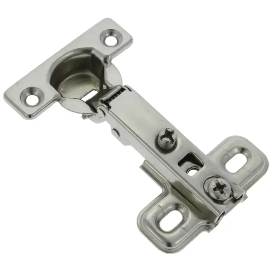 Scharnieren|Deurscharnieren > Handson Inboorscharnier met veer Type A (volledig opliggend) 26 mm - 2 stuks