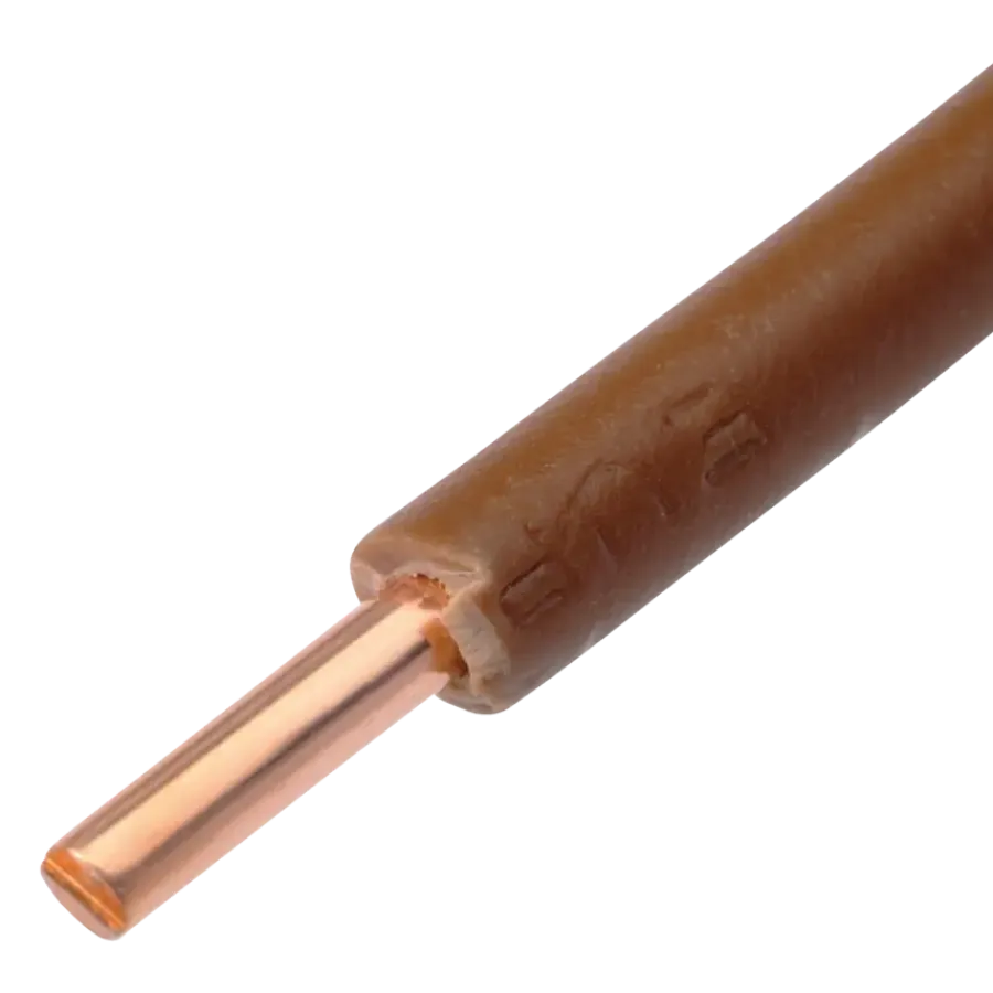 Installatiedraad > Handson installatiedraad VD 2,5 mm² bruin 100 meter