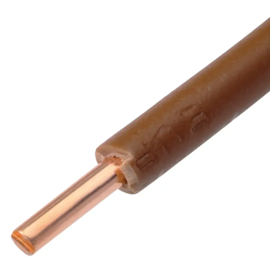 Installatiedraad > Handson installatiedraad VD 2,5 mm² bruin 10 meter