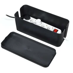 Kabelgoten|Lasklemmen En Verbindingsklemmen > Handson Kabelbox Zwart