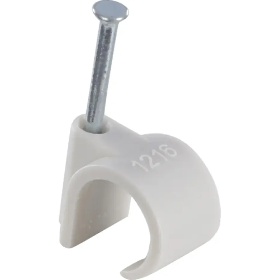 Kabelklemmen > Handson kabelclip rond grijs 11-15mm (15 stuks)