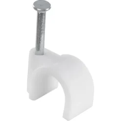 Kabelklemmen > Handson kabelclip rond wit 10mm (25 stuks)