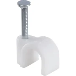 Kabelklemmen > Handson Kabelclip Rond Wit 6 mm 25 Stuks