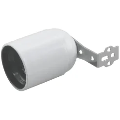 Fittingen > Geen Handson lampfitting E27 haakse beugel wit