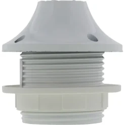 Fittingen > Geen Handson lamphouder E27 incl. Kraag en Ring wit