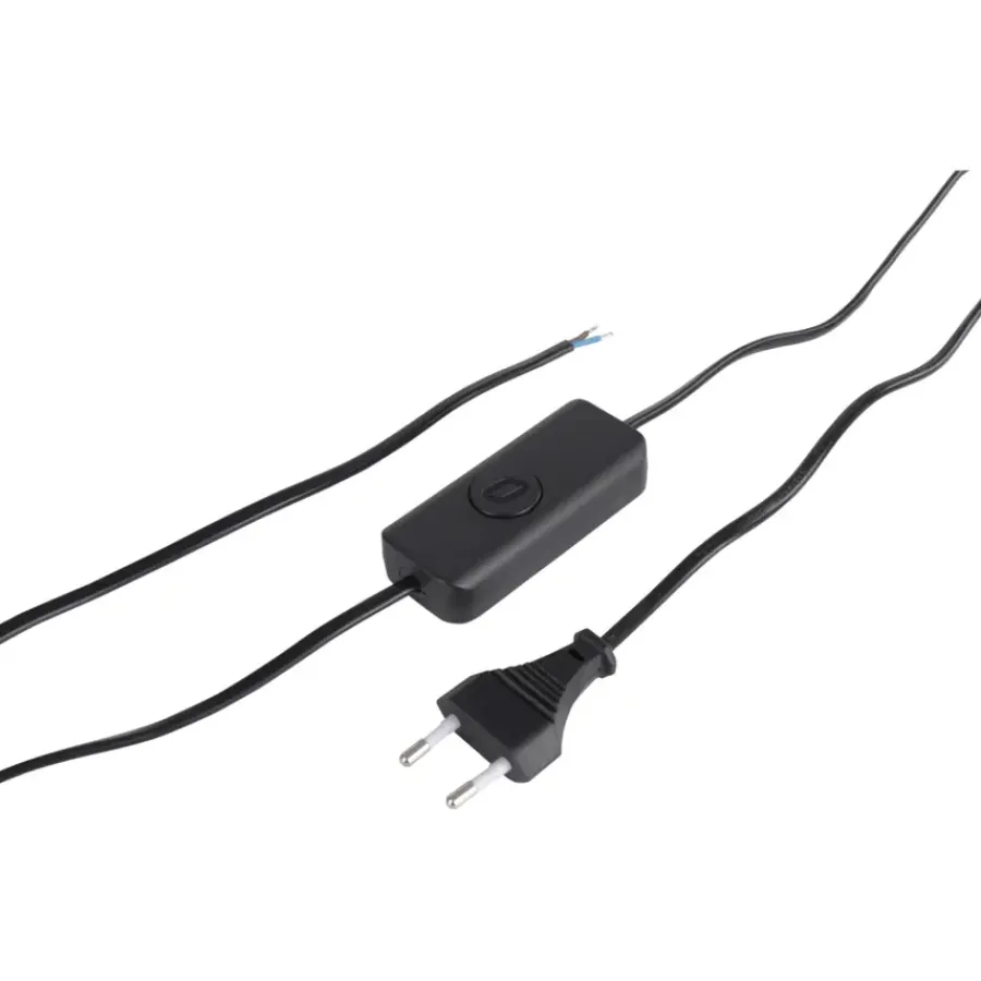 Dimmers|Opbouw Schakelmateriaal > Handson Led Snoerdimmer 1-100 W 1,5 meter snoer Zwart