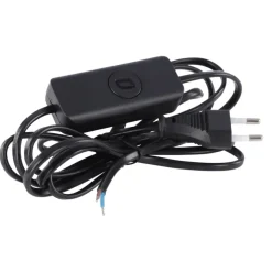 Dimmers|Opbouw Schakelmateriaal > Handson Led Snoerdimmer 1-100 W 1,5 meter snoer Zwart