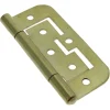Scharnieren|Deurscharnieren > Handson Louvredeurscharnier 75x35 mm vermessingd - 3 stuks