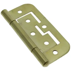 Scharnieren|Deurscharnieren > Handson Louvredeurscharnier 75x35 mm vermessingd - 3 stuks
