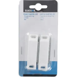 HANDSON Magneetsluiting 6kg luxe wit 2 stuks