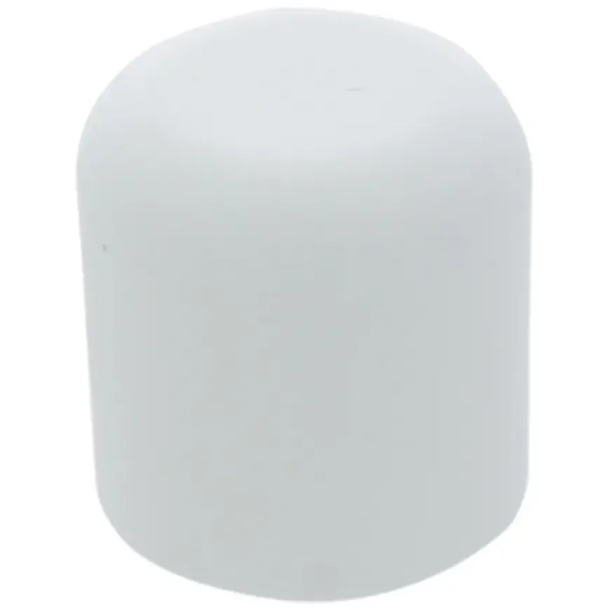 HANDSON meubeldop rond wit 19 mm 4 stuks