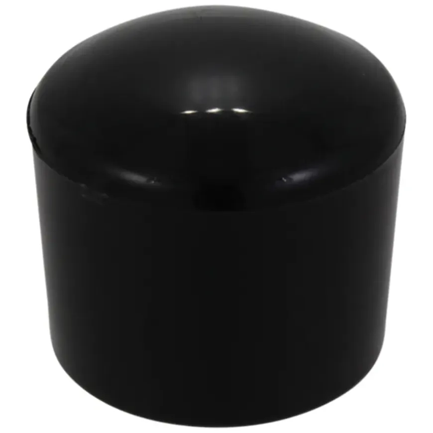 HANDSON meubeldop rond zwart 32 mm 4 stuks