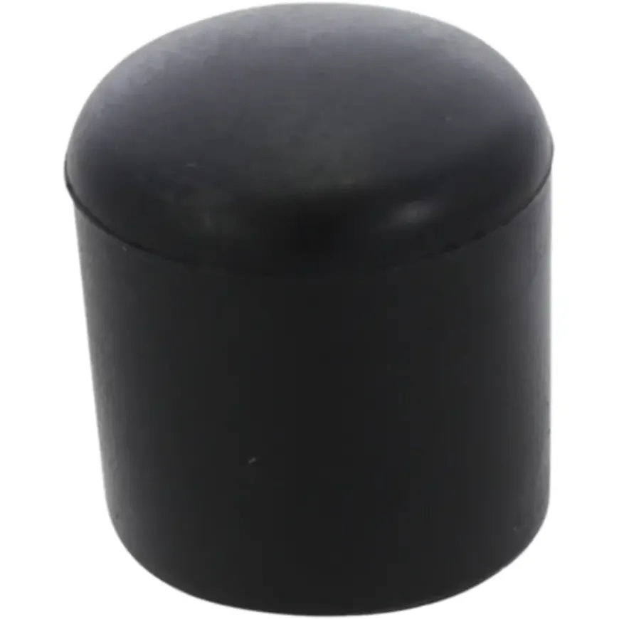 Handson meubeldop rond zwart 22 mm 4 stuks