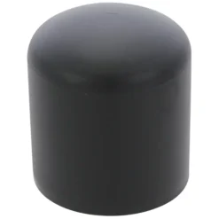 HANDSON meubeldop rond zwart 25 mm 4 stuks